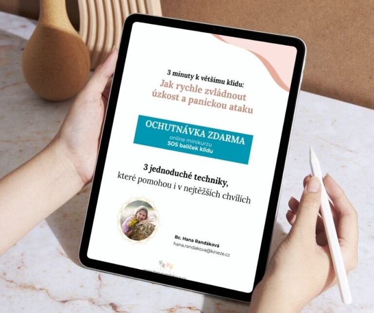 SOS balíček proti úzkosti - ochutnávka zdarma