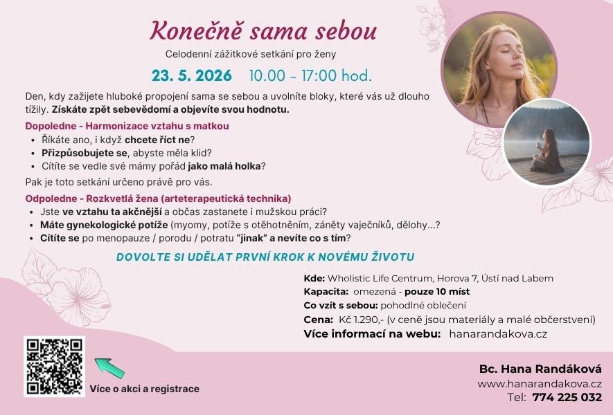 Konečně sama sebou | prožitková akce pro&nbsp;ženy